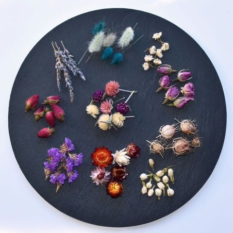 Mini flowers for crafting